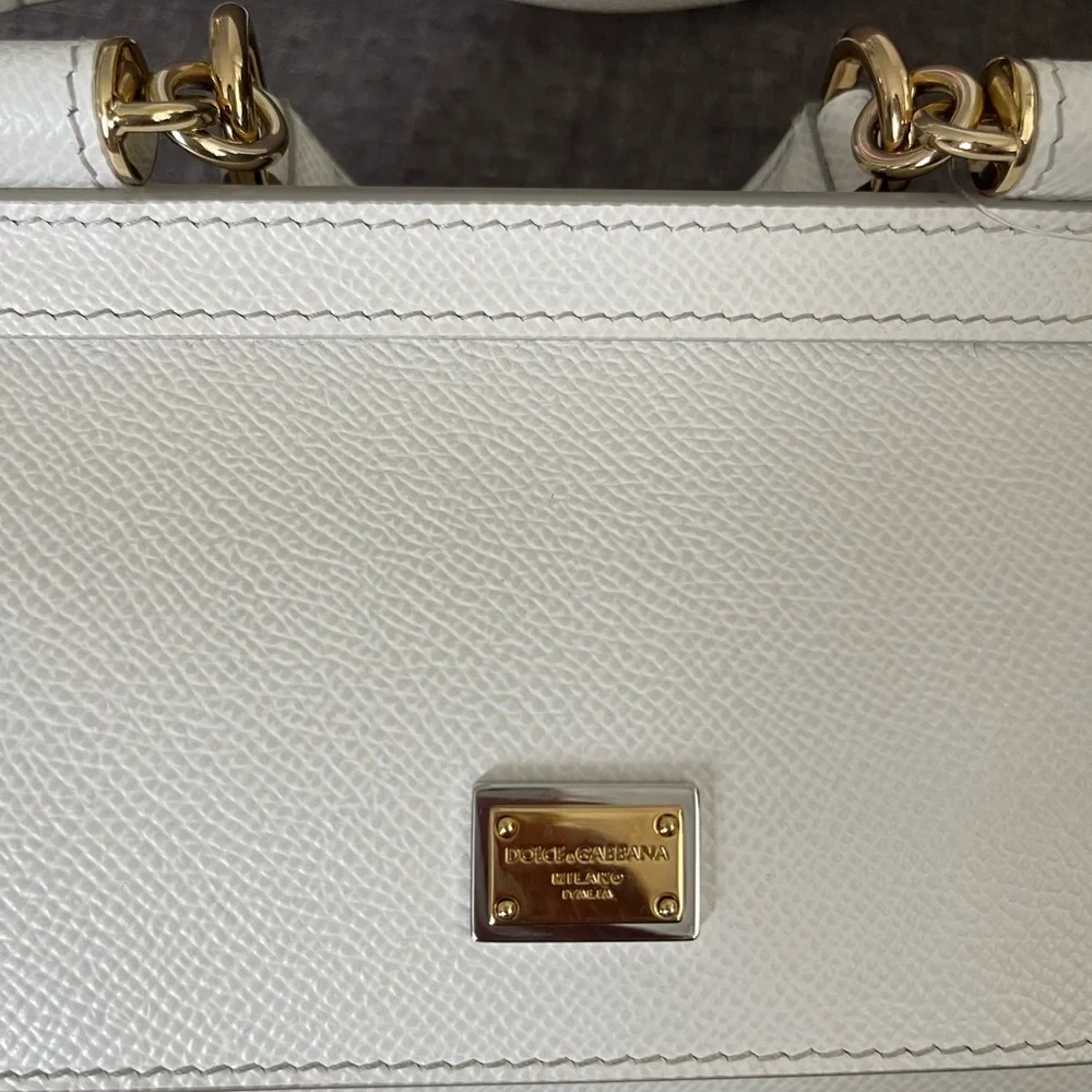 Dolce & gabbana small Sicily leather top handle bag - Picture 8 of 17